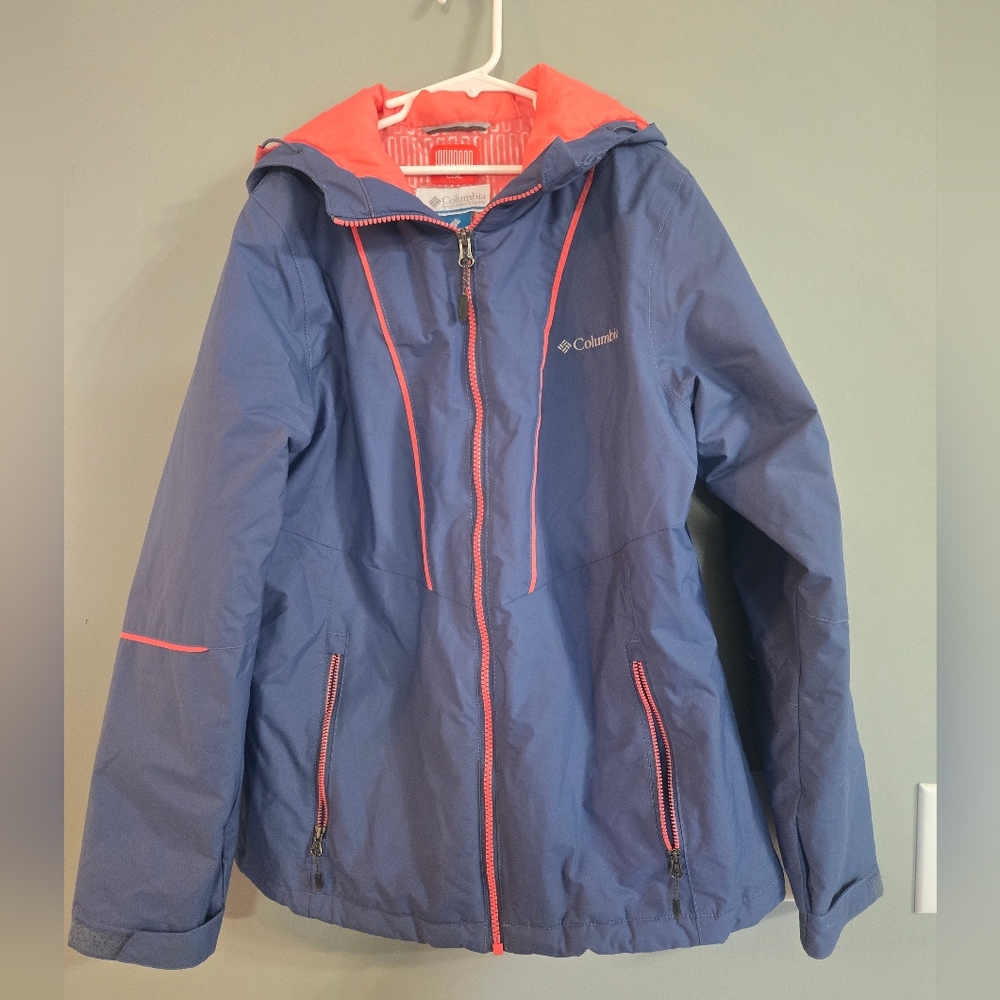 Columbia Women's Thermal Coil Insulated Puffer Jacket Size S, Purple